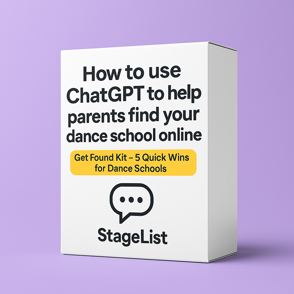 Get Found Kit box mockup – StageList