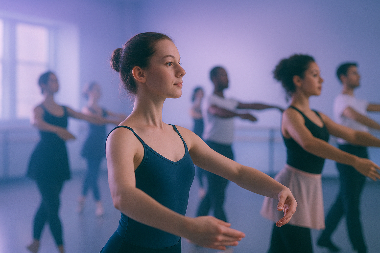 UK Dance professionals in motion